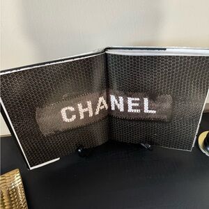CHANEL Monochrome Textured Book